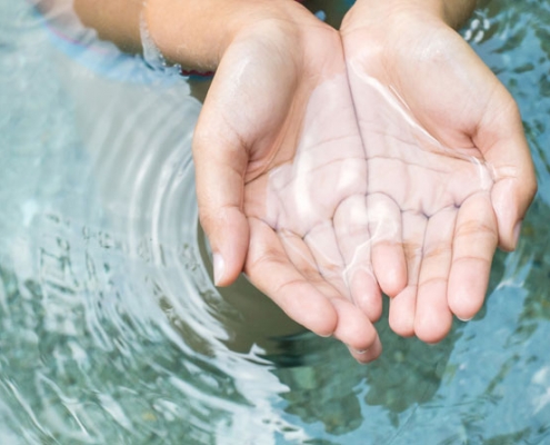 es misión de todos cuidar el agua